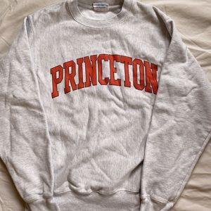 CHAMPION “PRINCETON” reverse weave crewneck